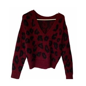 PINK VICTORIA'S  SECRET V NECK SWEATER